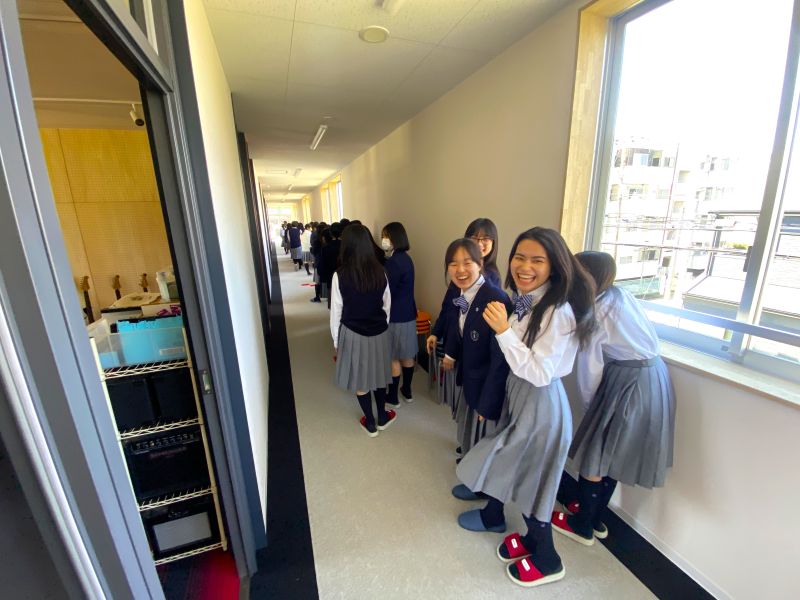 堺リベラル高校　新校舎内覧会