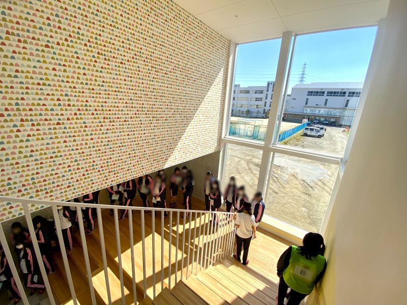 堺リベラル高校　新校舎内覧会