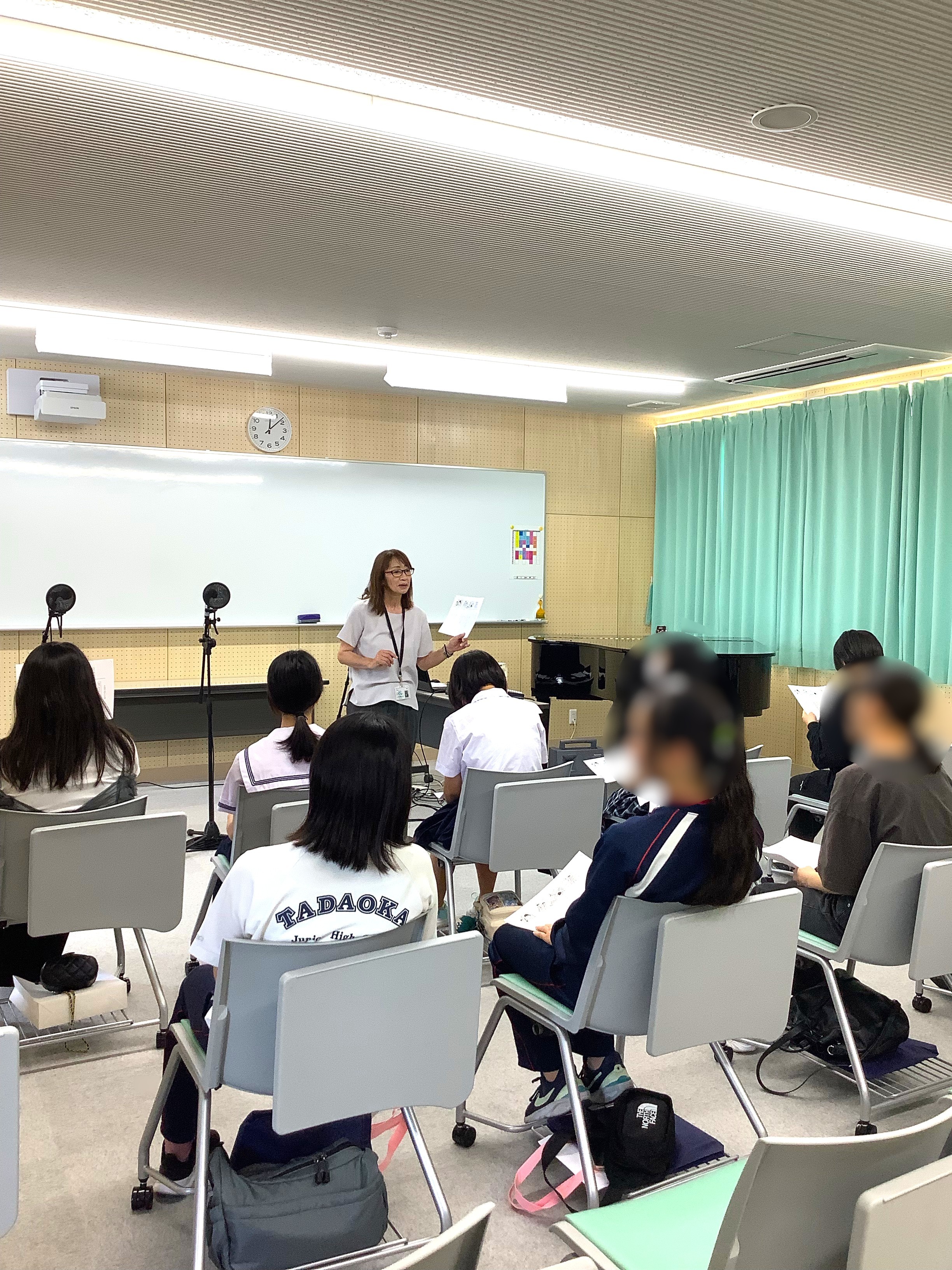 堺リベラル高校　声優体験