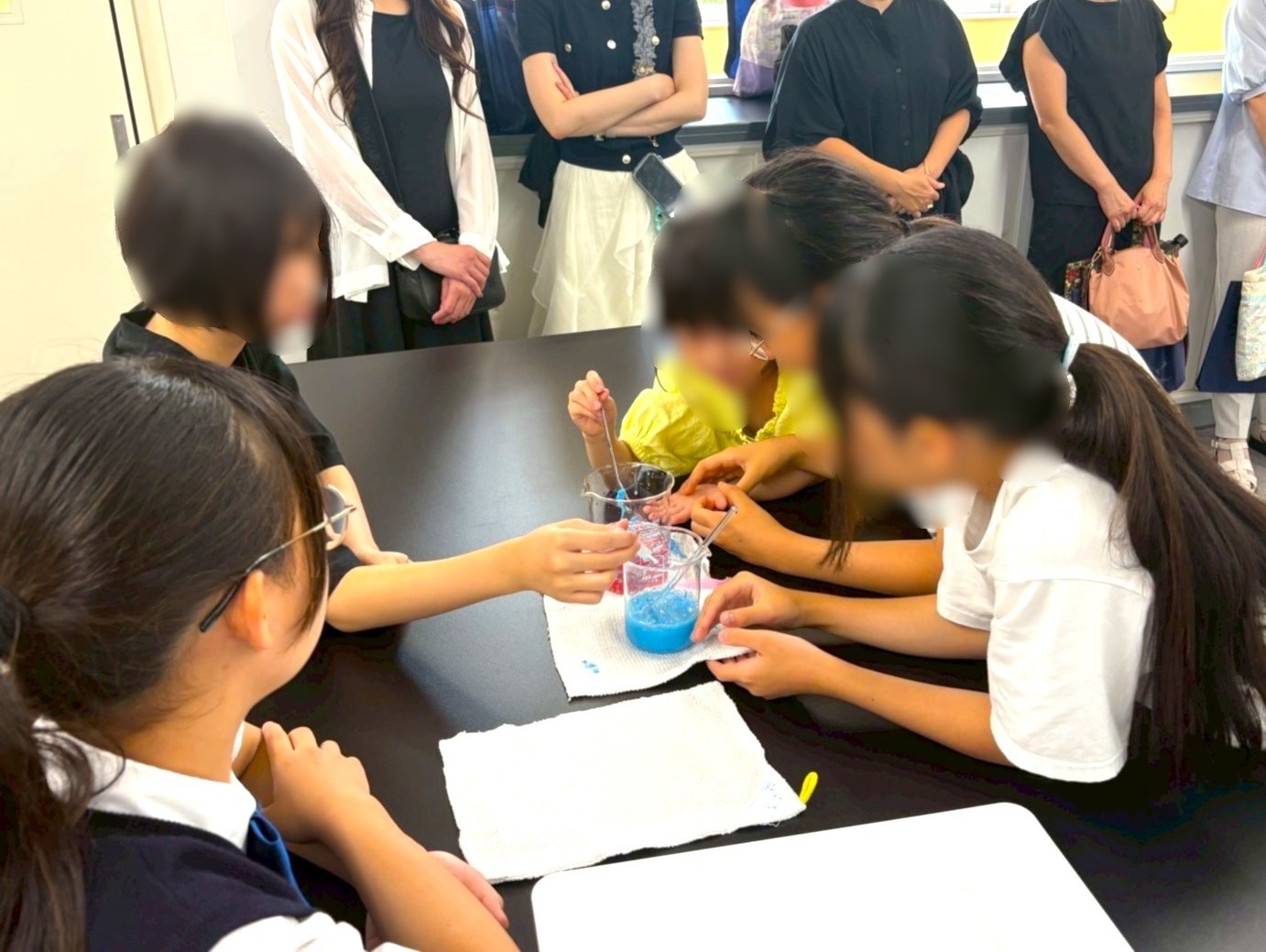 堺リベラル中学校 理科体験